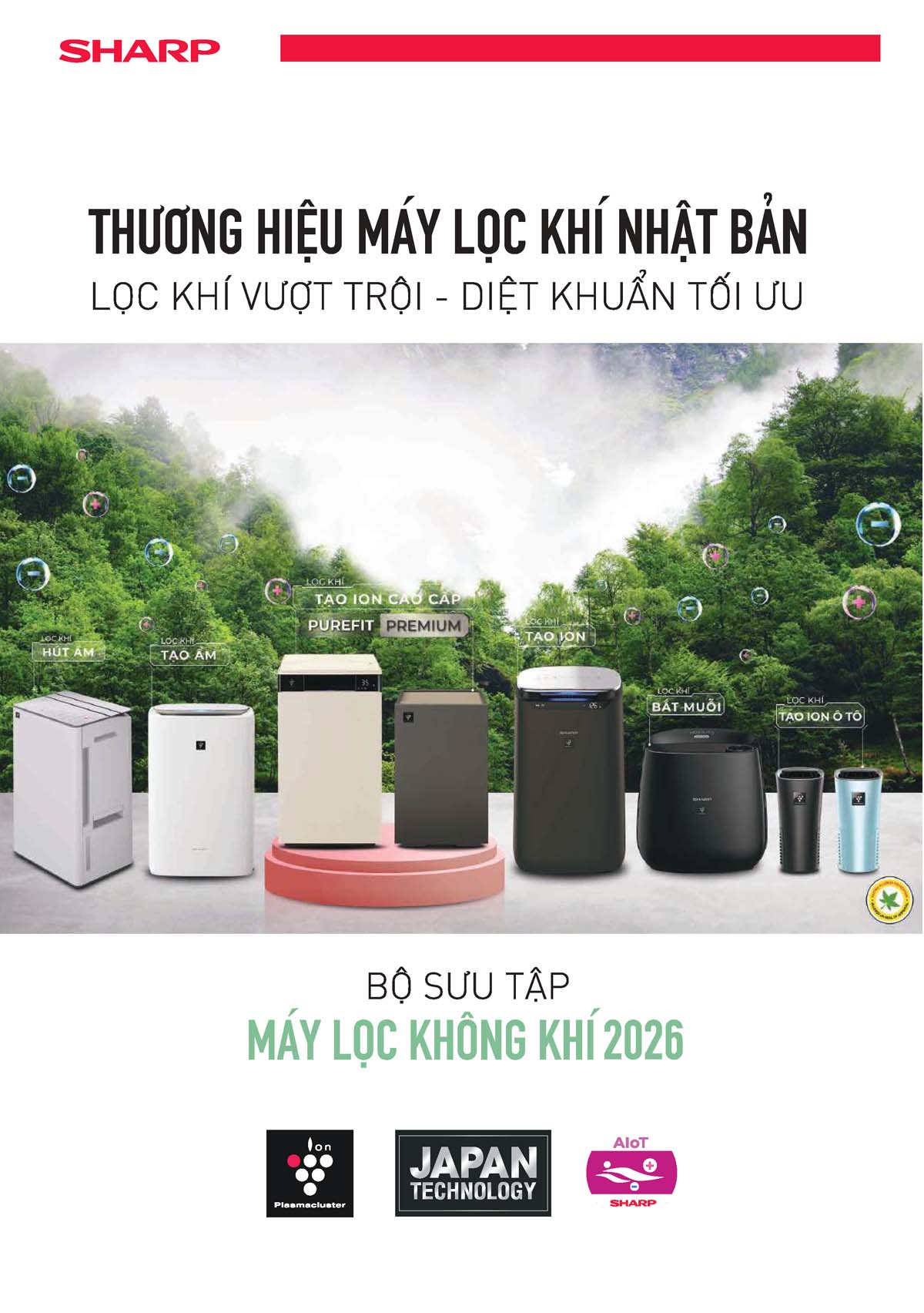 Anh dai dien Catalogue May loc khong khi SHARP 2026