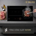 Bếp điện từ ba MALLOCA MIR9021ES - Ảnh 6