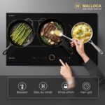 Bếp điện từ ba MALLOCA MIR9021ES - Ảnh 8