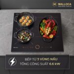 Bếp từ ba MALLOCA MI593ES - Ảnh 5