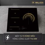 Bếp từ ba MALLOCA MI593FZ - Ảnh 5