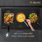 Bếp từ ba MALLOCA MI803ES - Ảnh 5