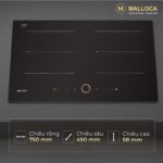 Bếp từ đôi MALLOCA MI7502ES - Ảnh 3