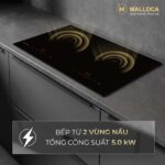 Bếp từ đôi MALLOCA MIH02ECO - Ảnh 5
