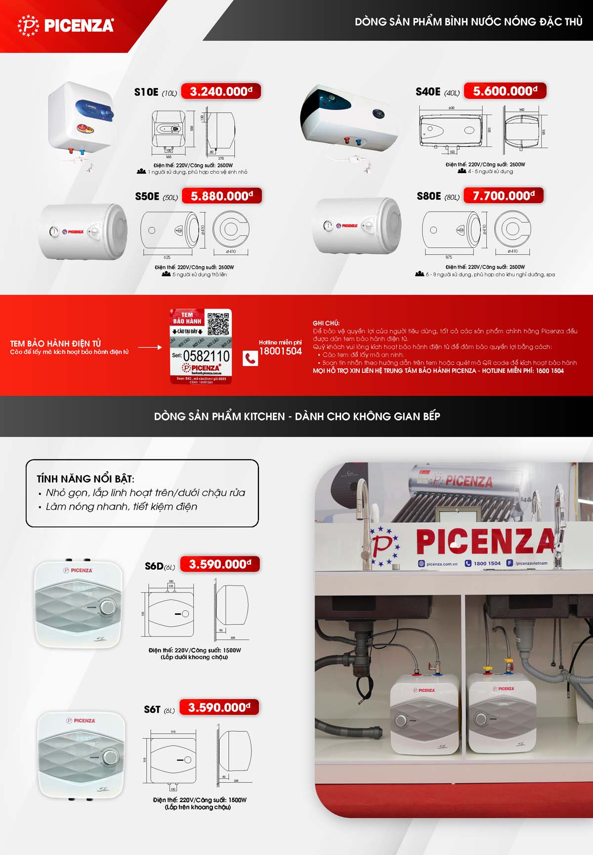 Catalogue Binh nong lanh PICENZA 2026 1 vuathietbi.com 4