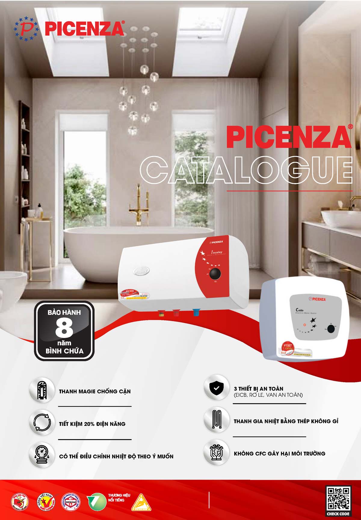 Catalogue Binh nong lanh PICENZA 2026 2 vuathietbi.com 2