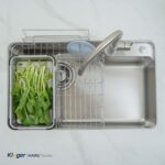Chậu rửa bát inox KLUGER KH8050ST Plus 1 hố - Ảnh 6