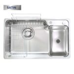 Chậu rửa bát inox KLUGER KH8050ST Plus 1 hố