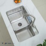 Chậu rửa bát inox KLUGER KH8050ST Plus 1 hố - Ảnh 12