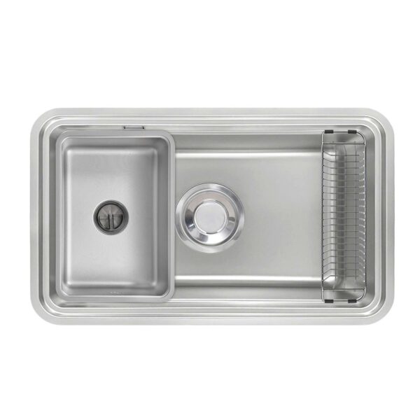 Chậu rửa bát inox KLUGER KO7847FS Plus 1 hố