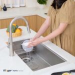 Chậu rửa bát inox KLUGER KY8045FS Plus dòng TOYA 1 hố - Ảnh 8
