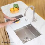 Chậu rửa bát inox KLUGER KY8045FS Plus dòng TOYA 1 hố - Ảnh 11