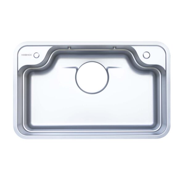 Chậu rửa bát inox NOBINOX ARVO B180 1 hố