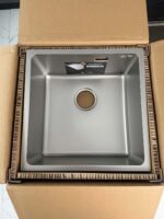Chậu rửa bát inox NOBINOX ARVO V444 1 hố - Ảnh 5
