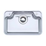 Chậu rửa bát inox NOBINOX LIKEN NL780 1 hố