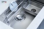 Chậu rửa bát inox NOBINOX LIKEN NL780 1 hố - Ảnh 7