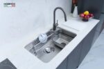 Chậu rửa bát inox NOBINOX LIKEN NL780 1 hố - Ảnh 9