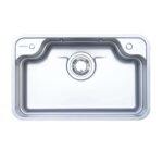 Chậu rửa bát inox NOBINOX LIKEN NL790D 1 hố