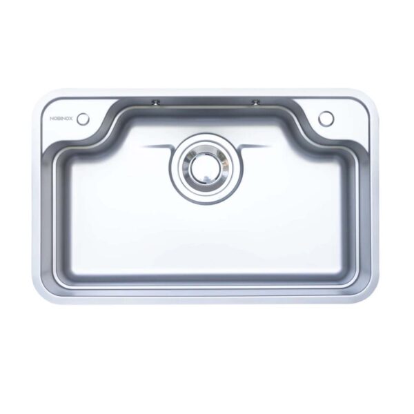 Chậu rửa bát inox NOBINOX LIKEN NL890D 1 hố