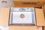 Chậu rửa bát inox NOBINOX LISA NN645S 1 hố - Ảnh 7