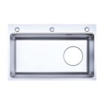 Chậu rửa bát inox NOBINOX LUMIA NX554 1 hố