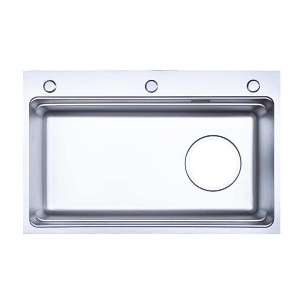 Chậu rửa bát inox NOBINOX LUMIA NX554 1 hố