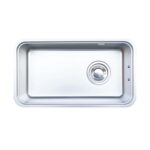 Chậu rửa bát inox NOBINOX MONO VA204D 1 hố