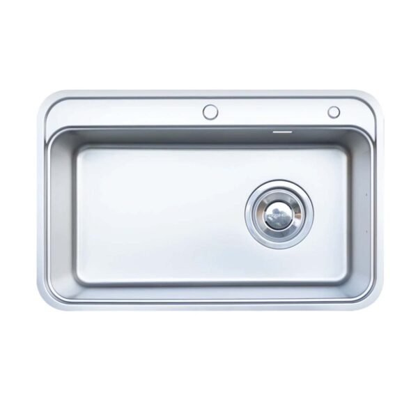 Chậu rửa bát inox NOBINOX MONO VA207 1 hố