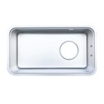 Chậu rửa bát inox NOBINOX NOVA A282M 1 hố