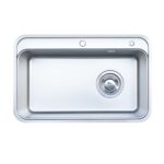 Chậu rửa bát inox NOBINOX NOVA A384 1 hố