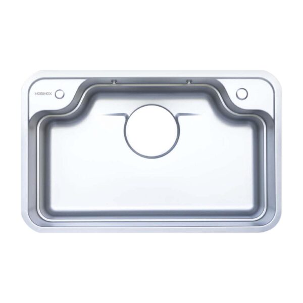 Chậu rửa bát inox NOBINOX TASA NX8050 1 hố