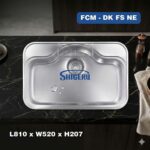 Chậu rửa bát inox SHIGERU FCM-DK FS NE 1 hố - Ảnh 4
