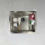 Chậu rửa bát inox SHIGERU JSSB-K 2F FS 1 hố - Ảnh 4