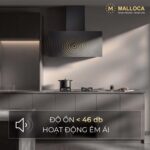 Máy hút mùi MALLOCA VERTICAL MH900VTC 90cm kính vát - Ảnh 5