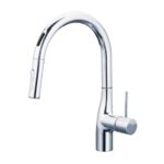 Vòi rửa bát KVK KM6061EC nóng lạnh rút dây