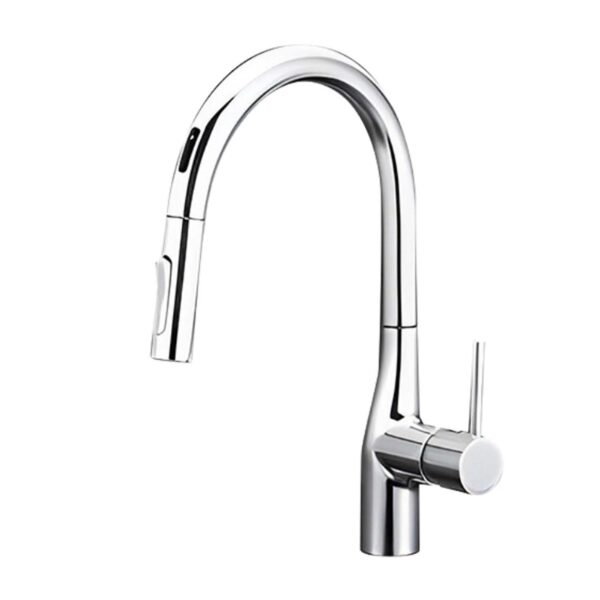 Vòi rửa bát KVK KM6071EC cảm ứng rút dây nóng lạnh