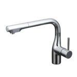 Vòi rửa bát KVK KM6101EC nóng lạnh rút dây