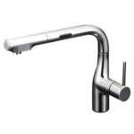 Vòi rửa bát KVK KM6111EC cảm ứng rút dây nóng lạnh