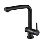 Vòi rửa bát MALLOCA K103BL nóng lạnh rút dây
