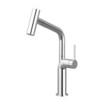 Vòi rửa bát MALLOCA K2206CR nóng lạnh rút dây