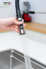 Vòi rửa bát NOBINOX ALTO NX550 rút dây nóng lạnh - Ảnh 11