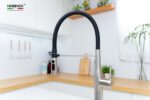Vòi rửa bát NOBINOX ALTO NX550 rút dây nóng lạnh - Ảnh 6