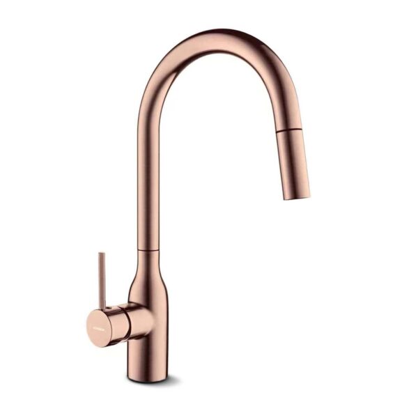 Vòi rửa bát NOBINOX AQUA NX662T rút dây nóng lạnh
