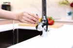 Vòi rửa bát NOBINOX AQUA VX568 rút dây nóng lạnh - Ảnh 5