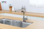 Vòi rửa bát NOBINOX BIANCO NX600 rút dây nóng lạnh - Ảnh 2