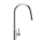 Vòi rửa bát NOBINOX IVY NX202 rút dây nóng lạnh