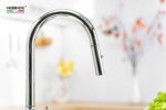 Vòi rửa bát NOBINOX IVY NX202 rút dây nóng lạnh - Ảnh 4
