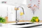 Vòi rửa bát NOBINOX IVY NX202 rút dây nóng lạnh - Ảnh 8