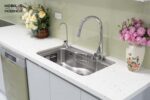 Vòi rửa bát NOBINOX LOTUS 640 rút dây nóng lạnh - Ảnh 2