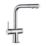 Vòi rửa bát NOBINOX MIRA NX333 rút dây 3 đường nước